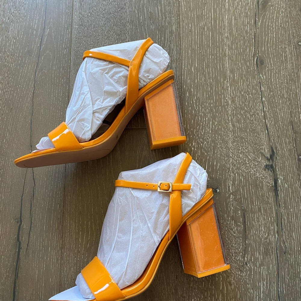 Vince Camuto Herrican mango sorbet heels